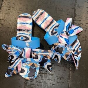 Jomo by Cape Robbin Big Bow Jelly Slip On Slipper Beach Sandals‌‌‌‌‌‌‌‌‍‍‍‍‍‍‍‍‍